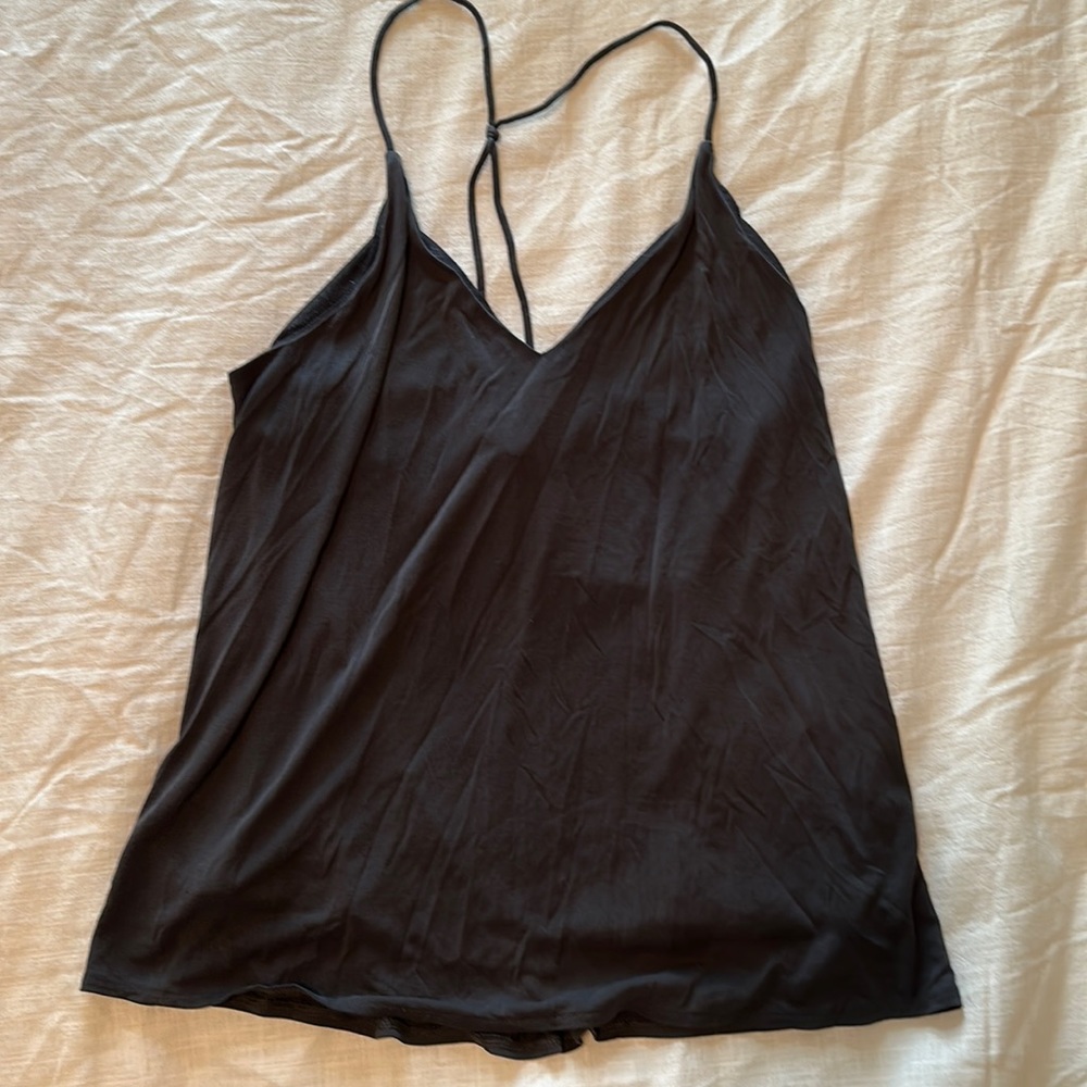 Grey halter top M